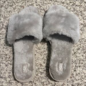 UGG Women's Soft Gray Slippers